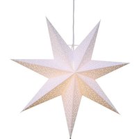 EGLO Papierstern Dot  Weihnachtsstern für Innen  Dekostern beleuchtet aus Papier  Kabel  E14