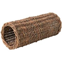 TRIXIE Kleintiertunnel Weidentunnel  Maße: ø 10 x 25 cm / für z.B.: Mäuse  Hamster