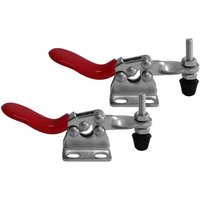 SO TECH  Klemmen Klemmhalter Kniehebelspanner Schnellspanner Kniehebelklemme   2 St   Knebelklemme Haltekraft bis zu 27 kg