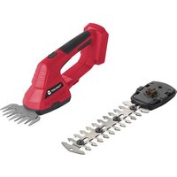 TOOLCRAFT Grasschere Akku Grasschere  Strauchschere  ohne Akku  ohne Ladegerät  inkl. Gras  und Strauchscherenvorsatz