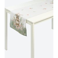 Tischläufer mit Hasen Motiv  ca. 40x140 cm