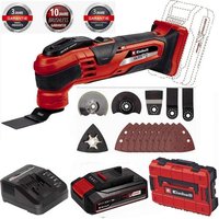 Einhell Akku Multifunktionswerkzeug Multifunktionswerkzeug VARRITO 18V Akku 2.5 Ah  Ladegerä  S F Koffer
