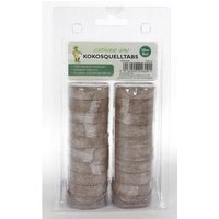 BURI Gartenbau Substrat 24x 20er Set Kokos Quelltabs 3 5cm Anzucht Blumenerde Pflanzen