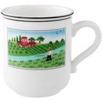 Villeroy & Boch Becher Design Naif Kaffeebecher Fischer 300 ml  Porzellan