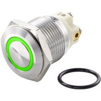 TRU COMPONENTS Schalter TRU COMPONENTS TC 7494692 TC GQ16F 10E/L/G/12V/S Vandalismusgeschützte  TC GQ16F 10E/L/G/12V/S 