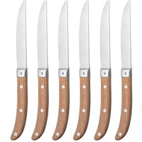 WMF Steakbesteck Ranch  6 tlg   Geschmiedeter Spezialklingenstahl  6x Steakmesser  Länge 24 0 cm 