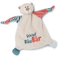 Nici Schmusetuch My first NICI Kollektion  Bär  Schlaf RäuBär  mit aufgestickten Augen