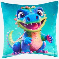 Dekokissen mit samtiger Oberfläche  ca. 30x30 cm