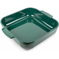PEUGEOT Auflaufform Appolia Waldgrün  29.5 x 29.5 cm  Keramik