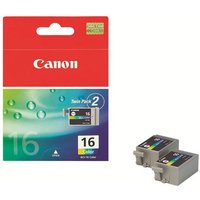 Canon Canon BCI 16CL Druckerpatronen Doppelpack C/M/Y Tintenpatrone
