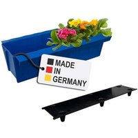 BURI Pflanzkübel Paletten Blumenkasten Einsatz An  & Einhängen Europalette Pflanzkasten  1 St 