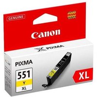 Canon Canon CLI 551Y XL Druckerpatrone gelb Tintenpatrone