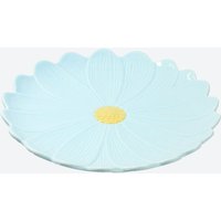 Teller im Blumendesign, Ø ca. 22,7 cm
