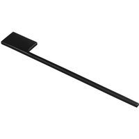 SO TECH  Handtuchhalter PARAT Aluminium Schrankhandtuchhalter Handtuchstange  für Schrankmontage  40 x 1 x 5 cm  Schwarz pulverbeschichtet