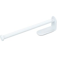 WENKO Küchenrollenhalter Modell Nio  selbstklebend  Befestigen ohne Bohren  rostfreies Aluminium