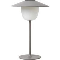 blomus LED Tischleuchte  ANI LAMP  Mobile LED Tischleuchte: Designlampe   Innen und Außen  LED fest integriert  Warmweiß  Outdoor  IP44  3000K  Wandelbar  Touch  Helligkeitsstufen  16h Brenndauer