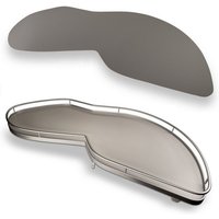SO TECH  Schubladeneinsatz SET Antirutschmatte Orga Grip silbergrau  für LeMans mit Türbreite 45   60 cm