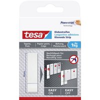 tesa Klebepad tesa Klebestreifen Traglast 1 kg  6 Stück