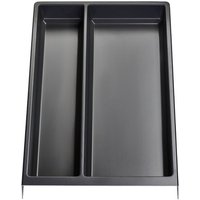 SO TECH  Schubladeneinsatz SEPARADO Individual  300 x 474 x 51 mm  ab 40cm Schrankbreite  1 St   Mehrzweckeinsatz schiefergrau genarbt für große Küchenutensilien