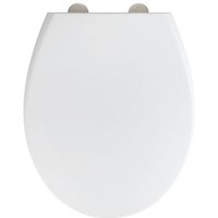 WENKO WC Sitz Ikaria Weiß matt  1 St   aus Duroplast  mit Absenkautomatik