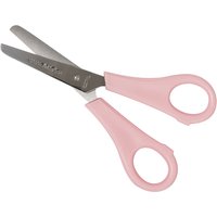 folia Kinder-Bastelschere, rund, für Rechtshänder