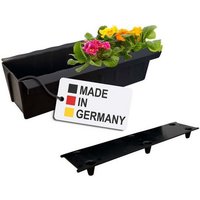 BURI Pflanzkübel Paletten Blumenkasten Einsatz An  & Einhängen Europalette Pflanzkasten  1 St 