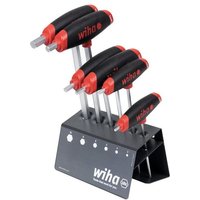 Wiha Schraubendreher   6 St   T GriffSatz im Werkstattständer 3 10 mm mit Seitenabtrieb
