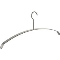 SO TECH  Kleiderbügel echt Edelstahl 455 x 20 x 185 mm   1 tlg   mit offener Öse