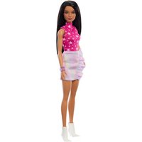 Mattel  Babypuppe Barbie Fashionistas Puppe Rock pink and metallic