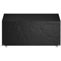 vidaXL Gartenmöbel Schutzhülle  Abdeckungen für Gartenbank 2 Stk. 8 Ösen 190x70x70/88 cm