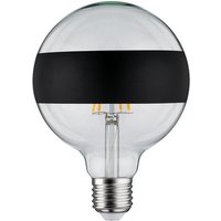 Paulmann LED Leuchtmittel G125 Ringspiegel 640lm 2700K 6 5W 230V schwarz matt  1 St.  Warmweiß