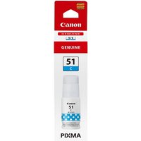 Canon Canon Tintenbehälter Tinte GI 51 C cyan  blau Tintenpatrone