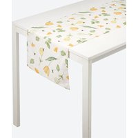 Deko Tischläufer mit Frühlingsblumen  ca. 40x140cm