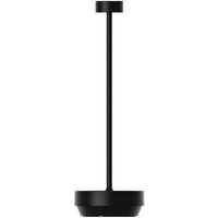 blomus LED Außen Tischleuchte  TURAS  mobile Outdoor Leuchte: Design für Draußen  LED fest integriert  Extra Warmweiß  Warmweiß  Wiederaufladbar  Dimmbar  LED  IP65  Ladestation  2200K 2700K  1500mAh Akku