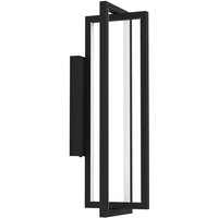 EGLO Deckenleuchte SIBERIA  LED fest integriert  warmweiß   kaltweiß  Deckenleuchte in schwarz aus Stahl   15 5W   warmweiß   kaltweiß