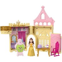 Mattel  Spielwelt Disney Prinzessin  Belles Stapelschloss  inklusive Puppe