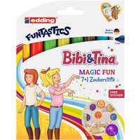 edding Faserstift Bibi & Tina FUNTASTIC MAGIC FUN  8er Set