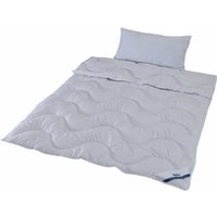 Bettdecke   Kopfkissen  Sale  Beco  Füllung: Klimafaser  Bettdecke   Bezug: Microfaser  Bettdecke in 135x200 und Kissen in 40x80 cm
