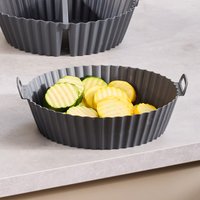 Heißluftfritteusen Silikonform mit Antihaft Eigenschaft