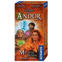 Kosmos Spiel  Andor   Magische Helden   Ergänzung 5 6 Spieler  Erweiterung    deutsch
