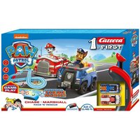 Carrera  Autorennbahn FIRST Rennbahn PAW PATROL Race N Rescue Komplettset ab 3 Jahren  Streckenlänge 3.5 m   inkl. 2 Spielzeugautos