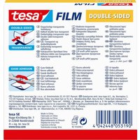 tesa Klebeband Klebeband doppelseitig PP 33mx19 mm
