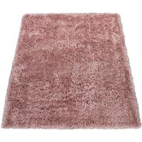 Paco Home Hochflor Teppich Akumal 930  rechteckig  Höhe: 60 mm  Shaggy  besonders weich durch Softgarn  Uni Farben