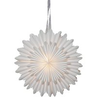 EGLO Papierstern Crystal  Weihnachtsstern für innen  Dekostern aus Papier  Wand Deko  Ø 50 cm