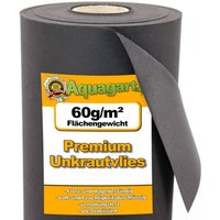 Aquagart Unkrautvlies 400m  Gartenvlies Unkrautvlies Mulchvlies Vlies 60g 1 6m breit   1 St 
