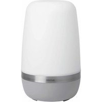 blomus LED Außen Tischleuchte Spirit Platinum Gray  USB Ladefunktion  LED fest integriert