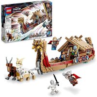 LEGO  Konstruktions Spielset Marvel   Das Zie gen boot aus Thor: Love & Thunder  76208    564 St 