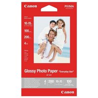 Canon Fotopapier Glossy Photo Paper  Format 10x15 cm  glänzend  200 g/m   100 Blatt