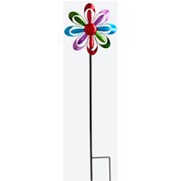 Windrad aus Metall  ca. 70x19x6 cm