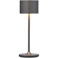 blomus LED Tischleuchte  FAROL MINI  Mobile LED Tischleuchte: Akku Leuchte für Innen & Außen  Dimmbar  LED fest integriert  Warmweiß  Tageslichtweiß  Kaltweiß  2700 bis 4000 Kelvin  35Std. Brenndauer  IP54  Akku  Outdoor  90 Lumen